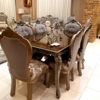 مبل مدل افسون ومیزناهارخوری بسیارزیبا|مبلمان خانگی و میز عسلی|کرج, گلشهر|دیوار
