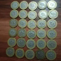 سکه ۲۵ تومنی و ۵۰ تومنی دو رنگ