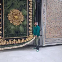 شاد نقش ترین ورساچه سبز ۱۲۰۰ خوابدار با تخفیف۵۰٪