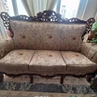 مبلمان استیل ۹ نفره با میز نهار خوردی ۱۰ نفره