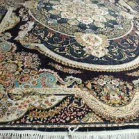 یک جفت فرش ۷۰۰شانه تراکم ۲/۵۵۰ تمام نخ دست دوم