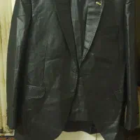 کت شلوار مشکی براق