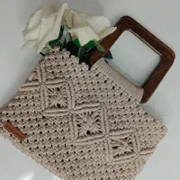 کیف و صندل مکرومه بافی|کیف، کفش، کمربند|اهواز, شهرک شهید عباس پور|دیوار