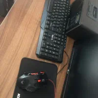 کیس گیمینگ متوسط با موس و کیبورد