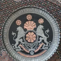 مجمعه مسی قلم زنی شده