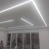 لاین نوری لاینر نور خطی هالوژن شلنگی اتصالی لوستر