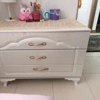 تخت کودک و نوجوان ب همراه دراور