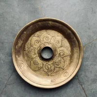 سینی قلیان برنجی