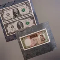 اسکناس ۲۰ ریال و خارجی کلکسیونی