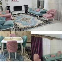 سرویس مبل و مبلمان و نهاری ۴نفره|مبلمان خانگی و میز عسلی|بیضا, |دیوار