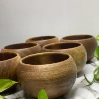 ظروف چوبی دستساززیباوخاص|ظروف سرو و پذیرایی|شهریار, شهرک بهاران (ویره)|دیوار