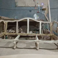 کلاف  مبل فرانسوی مبل خام|مبلمان خانگی و میز عسلی|رباطکریم, نصیرشهر|دیوار