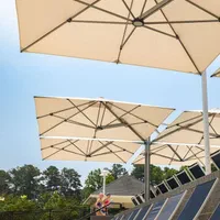 سایبان شیک پارچه برزنتی چتر ویلایی کافی شاپ|خدمات پیشه و مهارت|ری, بازار گل خاوران|دیوار