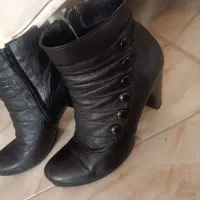 پوتین چرم سایز۳۹