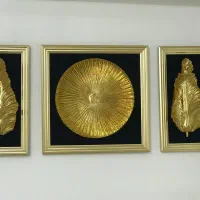 تابلو دکوراتیو  پر و خورشید