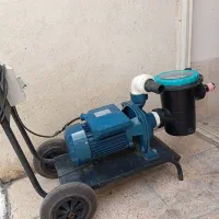 جارو برقی استخر با تمامی وسایل