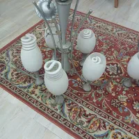 لوستر ۵شعله|لوستر و چراغ آویز|شیراز, گلشن|دیوار