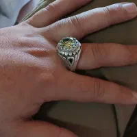 انگشتر نقره الماس موزانایت درجه۱|جواهرات|هشتگرد, تهران دشت|دیوار