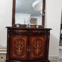 میز کنسول دو در،معرق کاری با آیینه