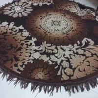 فرش گرد|فرش|رودهن, |دیوار