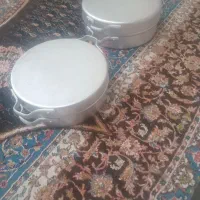 تابه آلمینیومی پرسی مرغی عتیقه|کلکسیون اشیاء عتیقه|نجف‌آباد, یزدانشهر|دیوار