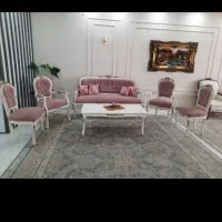 یک دست مبل تر تمیز بدون ایراد به فروش می‌رسد