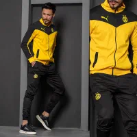 ست سوئیشرت شلوار دورتموند مدل BVB-X21/دوخت مقاوم