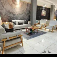 مبل بارسلون با متریال