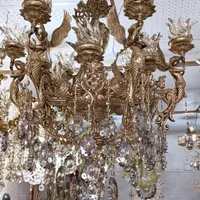 لوستر برنجی مدل فرشته یا ملکه