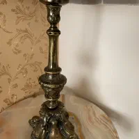 آباژور برنز ومیز برنز خیلی سنگین|چراغ خواب و آباژور|تهران, سعادت‌آباد|دیوار