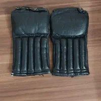 دستکش نیم پنجه چرم اصل  کاراته وکونگ فو