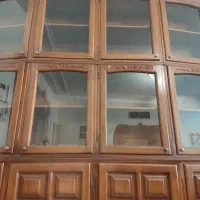 کتابخانه  بوفه   چوب راش سفارشی|کتابخانه، شلف، قفسه‌های دیواری|تهران, شهران جنوبی|دیوار