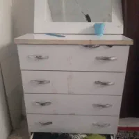 اینه دراور سفید