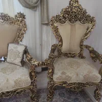 مبل 9 نفره استیل تماما کار شده تمیز|مبلمان خانگی و میز عسلی|اصفهان, ملکشهر|دیوار