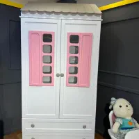 تخت کودک همراه با کمد و داراور