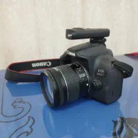 دوربین 850 d با شارژر و کیف و فلاش و سافت باکس