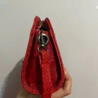 کیف چرم شبرو قرمز|کیف، کفش، کمربند|شاهین‌شهر, اقبال لاهوری|دیوار