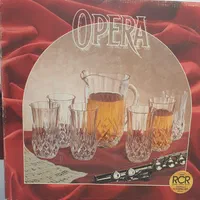 پارچ و لیوان کریستال اینالیایی 24٪