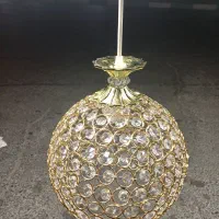 لوستر تک شعله کریستال