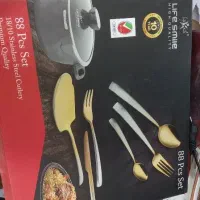 خاص ترین سرویس قاشق چنگال برند لایف اسمایل|ظروف سرو و پذیرایی|سبزوار, قصبه شرقی|دیوار