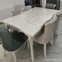 میز نهار خوری ۶ نفره