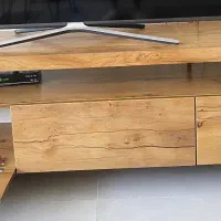 میز تلویزیون چوبی