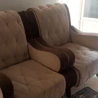 فروش مبل ۷ نفره راحتی شاهین‌شهر|مبلمان خانگی و میز عسلی|شاهین‌شهر, شهرک گلدیس|دیوار