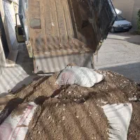 نیسان کمپرس مصالح اجر ماسه بلوک بادامی ریگ خاک شن|خدمات حمل و نقل|یزد, |دیوار