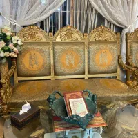 مبلمان سلطنتی ۹ نفره همراه ناهارخوری در حد