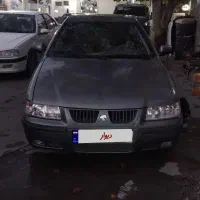 باسلام سمند ۸۵. دوگانه دستی دو چند لکه رنگ|خودرو سواری و وانت|مشگین شهر, |دیوار