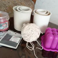 وسایل شمع سازی قالب اکلیل ترکیه رزین کاری و شمع نو