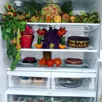 میوه آرایی سبدمیوه یلدا/حکاکی کدو،هندوانه/گیفت/ژله|خوردنی و آشامیدنی|قم, کلهری|دیوار