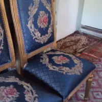 شش عدد صندلی چوبی راش