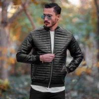 کاپشن چرم مردانه دارای رنگ بندی|لباس|کرمان, |دیوار